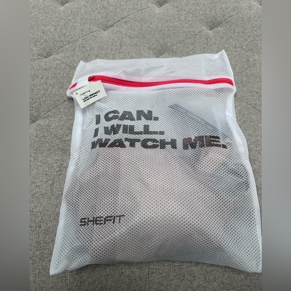 NWT SHEFIT SIZE LUXE LOW IMPACT SPORTS BRA IN HEATHERED TAN size large - Picture 7 of 8